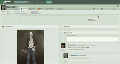 Desktop Screenshot of malefik669.deviantart.com
