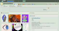 Desktop Screenshot of hotpinkninjaofdoom.deviantart.com
