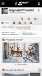 Mobile Screenshot of enigmaticwritergirl.deviantart.com