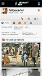 Mobile Screenshot of felipexavier.deviantart.com