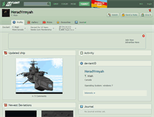 Tablet Screenshot of heradyrmyah.deviantart.com