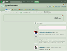 Tablet Screenshot of deidaratobi-adopts.deviantart.com
