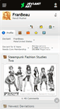 Mobile Screenshot of franbeau.deviantart.com