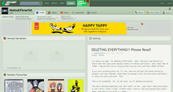 Desktop Screenshot of akatsukifanartist.deviantart.com