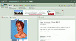 Desktop Screenshot of khos.deviantart.com