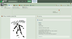 Desktop Screenshot of docg.deviantart.com
