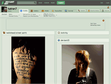 Tablet Screenshot of katran7.deviantart.com