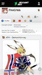 Mobile Screenshot of firecrisis.deviantart.com