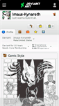 Mobile Screenshot of imaus-kynareth.deviantart.com
