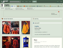 Tablet Screenshot of drgibbs.deviantart.com