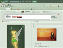 Tablet Screenshot of borieborie.deviantart.com