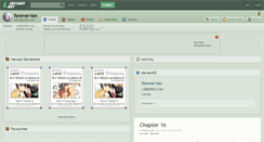 Desktop Screenshot of forever-ion.deviantart.com