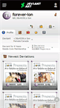 Mobile Screenshot of forever-ion.deviantart.com