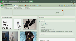 Desktop Screenshot of freezingblaze.deviantart.com