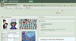 Desktop Screenshot of invaderbeckyandclad.deviantart.com
