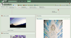 Desktop Screenshot of mydyingdoom.deviantart.com