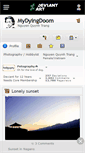 Mobile Screenshot of mydyingdoom.deviantart.com