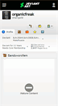 Mobile Screenshot of organicfreak.deviantart.com