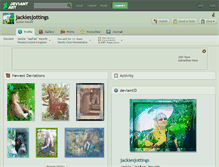 Tablet Screenshot of jackiesjottings.deviantart.com