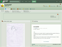 Tablet Screenshot of lupette007.deviantart.com