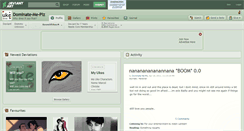 Desktop Screenshot of dominate-me-plz.deviantart.com