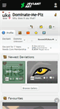Mobile Screenshot of dominate-me-plz.deviantart.com