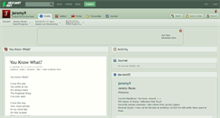 Desktop Screenshot of jeremy9.deviantart.com