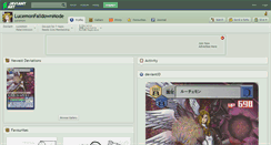 Desktop Screenshot of lucemonfalldownmode.deviantart.com