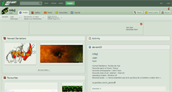 Desktop Screenshot of n4uj.deviantart.com