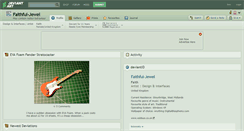 Desktop Screenshot of faithful-jewel.deviantart.com