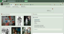 Desktop Screenshot of marianaro.deviantart.com