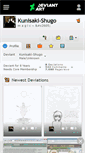 Mobile Screenshot of kunisaki-shugo.deviantart.com