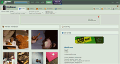 Desktop Screenshot of missbraces.deviantart.com