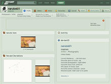 Tablet Screenshot of naruto601.deviantart.com