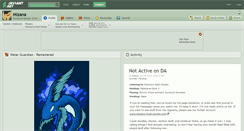 Desktop Screenshot of mizana.deviantart.com