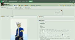 Desktop Screenshot of dillan319.deviantart.com