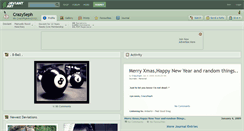 Desktop Screenshot of crazyseph.deviantart.com