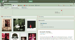 Desktop Screenshot of deio-kamots.deviantart.com