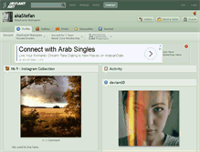 Tablet Screenshot of akastefan.deviantart.com