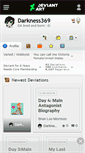 Mobile Screenshot of darkness369.deviantart.com