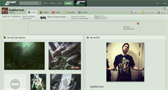 Desktop Screenshot of byakko-kun.deviantart.com