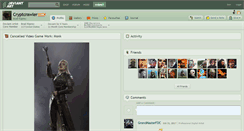 Desktop Screenshot of cryptcrawler.deviantart.com