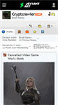 Mobile Screenshot of cryptcrawler.deviantart.com