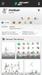 Mobile Screenshot of mulduan.deviantart.com