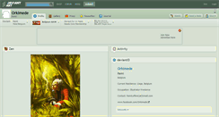 Desktop Screenshot of orkimede.deviantart.com