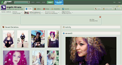 Desktop Screenshot of angelic-nirvana.deviantart.com