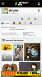 Mobile Screenshot of akroma.deviantart.com