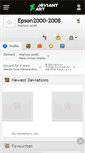 Mobile Screenshot of epson2000-2008.deviantart.com