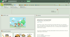 Desktop Screenshot of larkismyname.deviantart.com