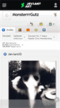 Mobile Screenshot of monsterrrgutz.deviantart.com